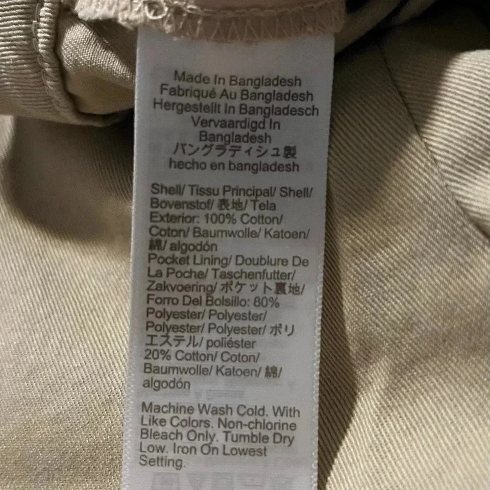 J Crew Shorts Pleated Khaki Chino 4” Inseam NWT Womens Size 16 Cotton - Picture 7 of 11